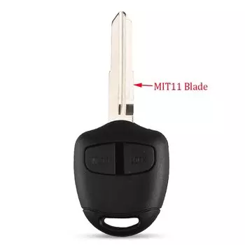 Пульт дистанционного управления KEYYOU для автомобильного ключа чехол для Mitsubishi Lancer Grandis Evolution Outlander Key 2 3 Button MIT11/MIT8 Blade
