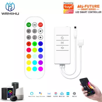 Пульт дистанционного управления Tuya Smart Life, 12-24 В, Wi-Fi, RGB