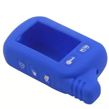 Пульт дистанционного управления TZ9030 силиконовый чехол Брелок для русской 2-полосная сигнализации Системы сигнализации брелок для Томагавк TZ9030 кольцо для ключей