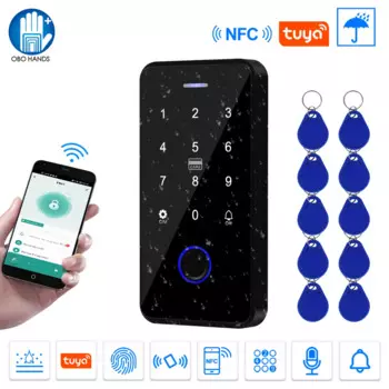 Пульт управления доступом Tuya, NFC, Bluetooth, 13,56 МГц, рчид