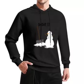 Пуловер с капюшоном Shove It, осенние новинки, комплект мужской толстовки, мужская толстовка с капюшоном