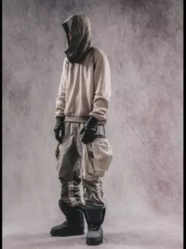 Пуловер с V-образным вырезом и рукавом «летучая мышь»