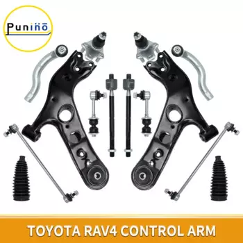 Punino 14 шт. передний нижний рычаг управления Sway Bar End Link Tie Rod Boot Kit для Toyota RAV4 2006 2007 2008 2009 2010 2011 - 2018