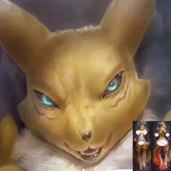 Пушистая наволочка Orcus Renamon из меха аниме дакимакура наволочка с двусторонним принтом обнимающие постельные принадлежности наволочка Женская Прямая поставка