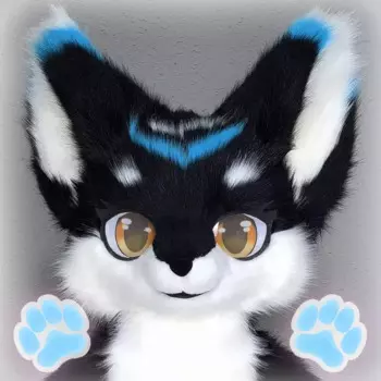 Пушистый костюм Canine Furuit с головой зверя, с одной головой, одежда для выступлений и мероприятий, костюмы для косплея