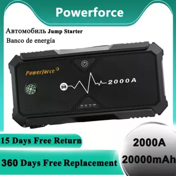 Пусковое устройство для автомобиля, 20000 А, мАч