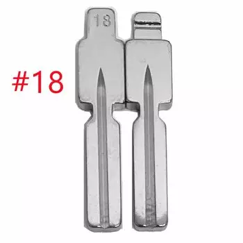 Пустой Автомобильный ключ HU58, 5 шт., 18 # KD, запасной ключ для BMW 3 серии E38 E39 E46 EWS3, ключ для Xhorse VVDI KD KEYDIY, пульт дистанционного управления