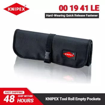 Пустые плоскогубцы для инструментов KNIPEX 00 19 41 LE, 13 карманов, полиэстеровый пакет для хранения, глубина 450 мм