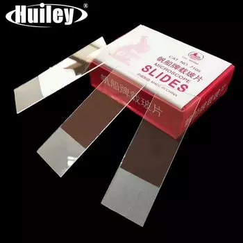 Пустые стеклянные предметные стекла HUILEY 25x76 мм