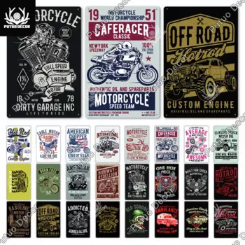 Putuo Decor Винтажный Металлический Знак