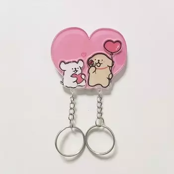 ПВХ брелок для ключей с изображением утки