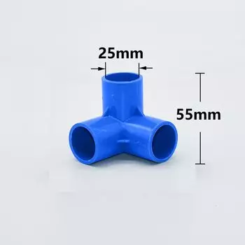 ПВХ соединитель WZCWJNLGM 3/4/5-way синий