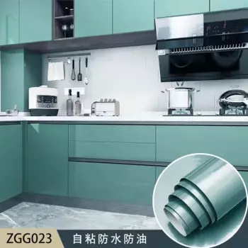 ПВХ водонепроницаемые однотонные самоклеящиеся обои для мебели, 60 м