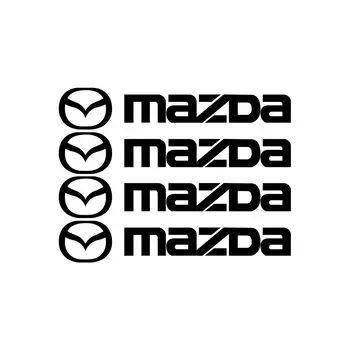 ПВХ значок для украшения автомобиля, наклейка на стеклоочиститель, зеркало заднего вида, наклейка для Mazda 2 3 6 7 Axela CX-5 CX-3 CX-9 Atenza Demio MS