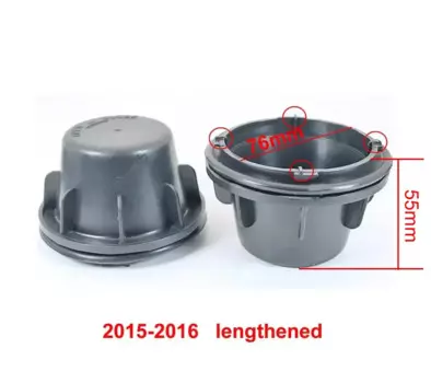 Пылезащитная Крышка для головных фонарей Hyundai IX25 2015 2016 2017 2018, водонепроницаемая Пылезащитная удлиненная задняя крышка для головных фонарей 76 мм, 1 шт.