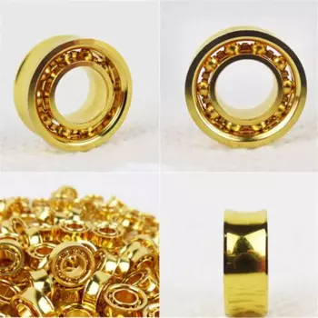 Q0KB 6 шт. R188 Золотой подшипник Yoyo UR188 Подшипник гироскопа с кончиком пальца UR188KK Подшипник