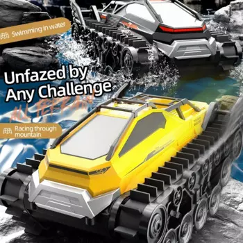 Q183 RC автомобиль 4x4 2,4G амфибия танк с дистанционным управлением двойной контроль восхождение 4WD внедорожник водонепроницаемые Автомобили детские игрушки