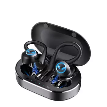 Q25 Pro Беспроводные наушники с шумоподавлением Bluetooth-совместимые стерео басовые наушники с крючком для ушей Водонепроницаемые спортивные игровые гарнитуры