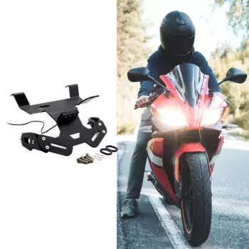 Q39F Кронштейн держателя номерного знака Рамка номерного знака с подсветкой для CB125R CB250R