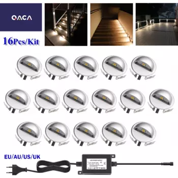 QACA LED Палубные Фонари 16 шт