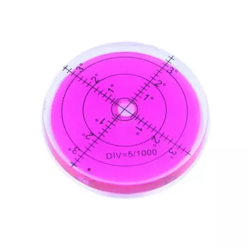 QASE Круглый пузырьковый уровень 66*10 мм