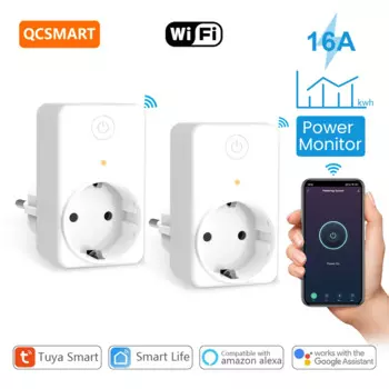 LoraTap Tuya Smart WiFi розетка 16A