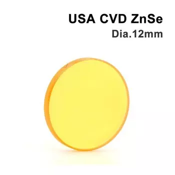 США CVD ZnSe Co2 Лазерная линза DIA 12 15 18 19.05 20 FL 38.1 50.8 63.5 76.2 101.6 127 мм Фокус для станка для лазерной гравировки и резки
