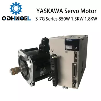 QDHWOEL YASKAWA S-7G Серводвигатель и драйвер двигателя 850 Вт-1,8 кВт 200 В Набор электродвигателей