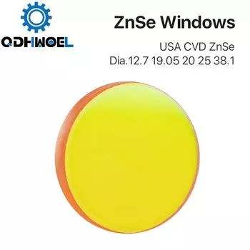 QDHWOEL защитные окна ZnSe диаметр 12,7 20 38,1 мм