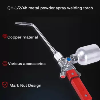 QH-1h/QH-2h/QH-4h Сварочная горелка для распыления металла, кислородно-ацетиленовая сварочная горелка с пламенем