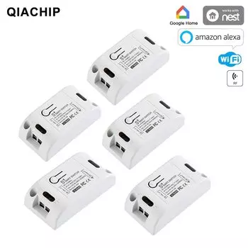 QIACHIP KR2201W Беспроводной Умный WiFi Выключатель 220В