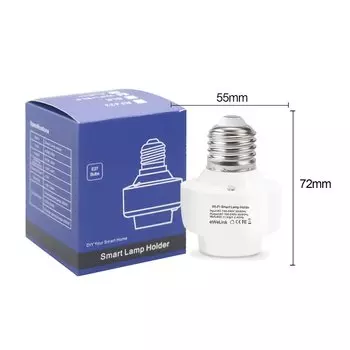 QIACHIP Умная лампа E27 Wi-Fi