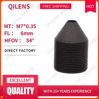 QILENS M7 объектив Pinhole 6 мм F1.6