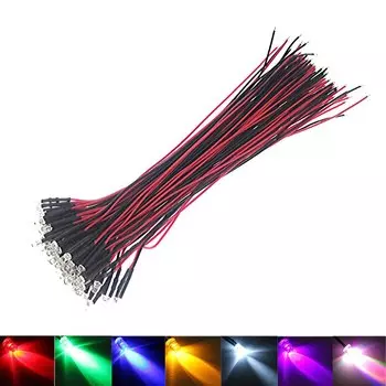 QINGYING 3mm 5mm LED RGB светодиоды 20 шт