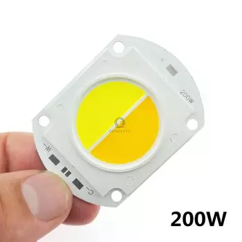 QINGYING COB светодиодная лампа 100Вт/200Вт двухцветная