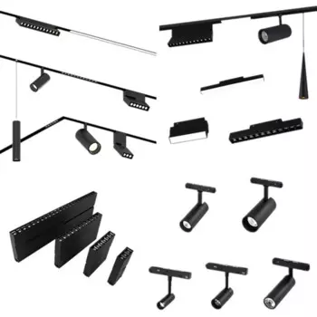 QIUBOSS Потолочные споты без основного света