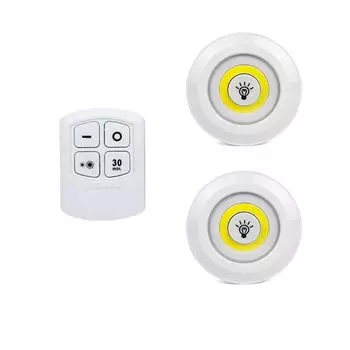 QIUCI Беспроводной пульт дистанционного управления COB ночник 3Вт