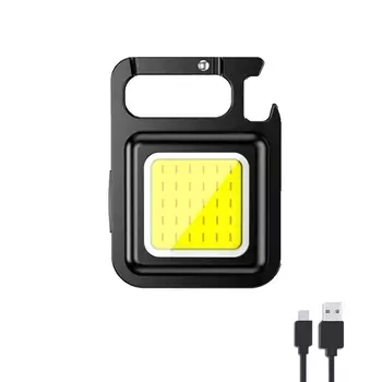 QIUCI Многофункциональный перезаряжаемый магнитный фонарик