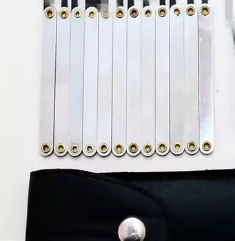 QSUPOKEY 2023 GOSO 12 в 1 полный набор инструмент для ремонта замка 12 в 1 полный набор с кожаными деталями Слесарные Инструменты