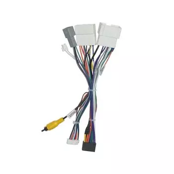 QSZN 16-контактный адаптер Canbus Box RP5-RN-101 для Renault Clio Captur Dacia с жгутом проводов, кабель питания, автомобильное радио на базе Android