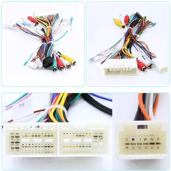 QSZN CANBUS жгут проводов адаптер кабеля питания с Canbus Box для KIA CARNIVAL 2017, автомобильный радиоприемник, мультимедийный плеер