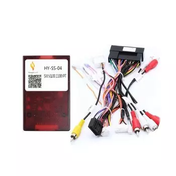 QSZN для HYUNDAI SANTAFE/TUCSON/SONATA/STARIA/Kia Soul Android автомобильный радиоприемник Canbus Box декодер жгут проводов адаптер кабель питания