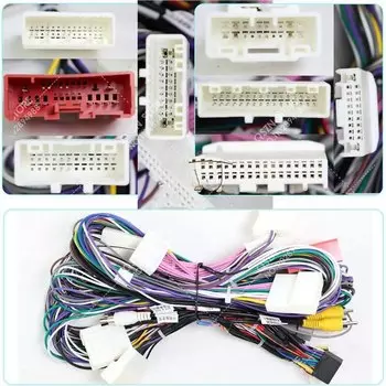 QSZN для Mazda 2/3/CX-3/CX-5/ Atenza Android автомобильный радиоприемник Canbus Box декодер жгут проводов адаптер силовой кабель BNR-MZD-04