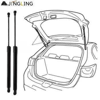 Qty(2) Стойки багажника Hyundai Veloster 1st FS Hatchback 2011-2018 403 мм Подъемник задней двери багажника Опоры газовой пружины Амортизатор