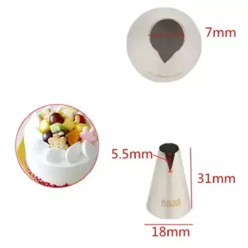 Quchekit насадки для глазури из нержавеющей стали