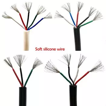 Мягкий силиконовый провод QUICKO 3C/4C/5C для паяльника T12, наборы «сделай сам»