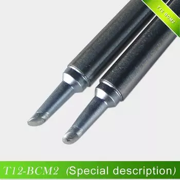 QUECOO высококачественный фрезерный наконечник для паяльника с вмятиной/Подкова BCM2, наконечник с пазом/форма 2BCM