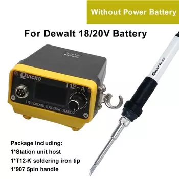 QUECOO T12-A Беспроводная паяльная станция