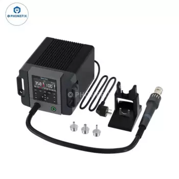 Quick 861 Pro умная станция для распайки горячим воздухом, тепловая пушка с голосовым управлением, наладочная станция BGA SMD, ремонтная станция PCB Chip Ic Repair