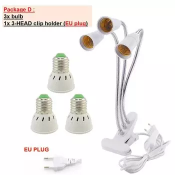 QvvCev 60 80 LED фитолампа полный спектр